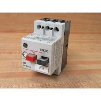General Electric SFK0D Motor Protection Circuit Breaker SFKOD - Used