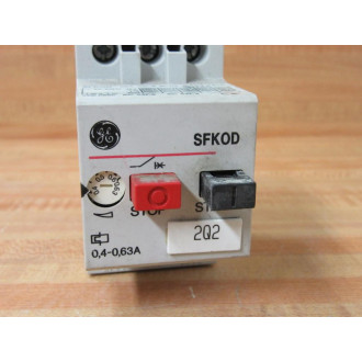 General Electric SFK0D Motor Protection Circuit Breaker SFKOD - Used