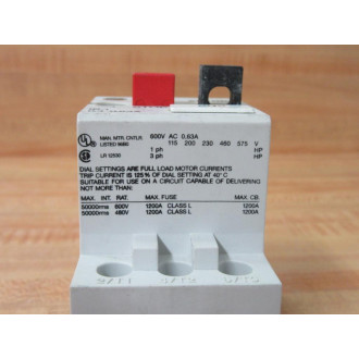 General Electric SFK0D Motor Protection Circuit Breaker SFKOD - Used