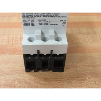General Electric SFK0G Motor Protection Circuit Breaker SFKOG - Used