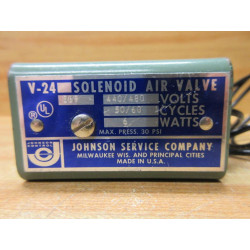 Johnson Controls V-24 Solenoid Air Valve V24 - New No Box