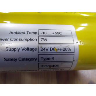 Allen Bradley 440L R4K1280YD Light Curtain Receiver 440LR4K1280YD CrkdMnt - Used