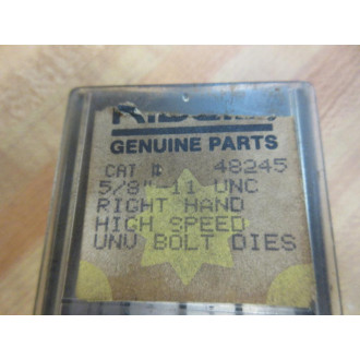 Rigid Tool 48245 Bolt Dies 58"