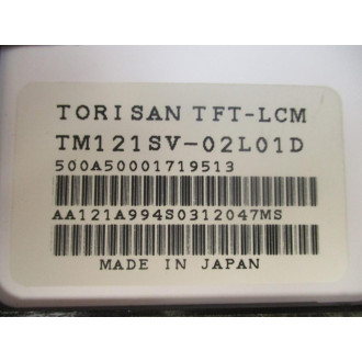 Sanyo-Torisan TM121SV-02L01D 12.1"TFT LCD Panel TM121SV02L01D - Used