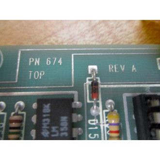 LCI 674 Circuit Board Assembly 673 - Used