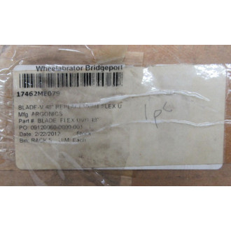 Wheelabrator Bridgeport 76741 Blade Flex UVB 48"