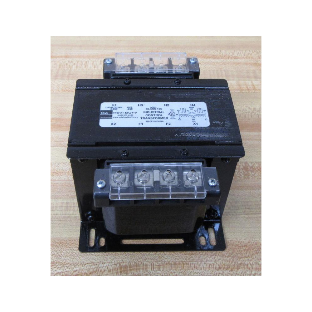 SolaHevi Duty E250 Industrial Control Transformer WShields - New No Box