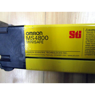 Omron 70252-1232 Light Curtain Receiver MS4800S-30-0840-R - Used