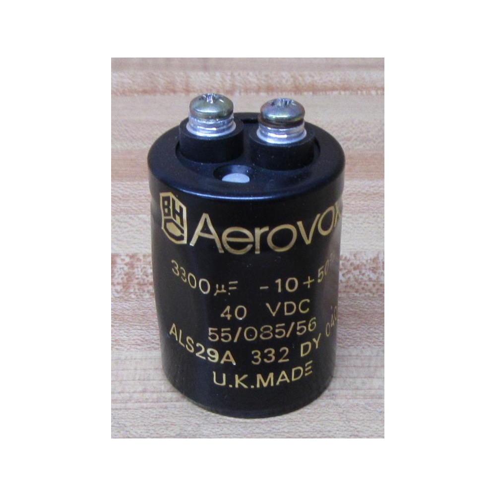 CHBAerovox ALS29A-332-DY-040 Capacitor 5508556 - New No Box CHBAerovox ALS29A-332-DY-040 Capacitor 5508556 - New No Box