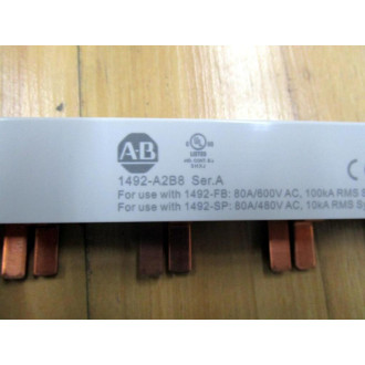 Allen Bradley 1492-A2B8 Bus Bar 1492A2B8