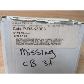 GracePort P-R2-K3RF3 GFCI Inside-Outlet PR2K3RF3