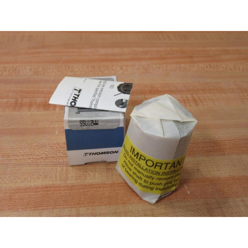 Thomson SSU12WW Closed Round Rail Ball Bushing Thomson SSU12WW Closed Round Rail Ball Bushing