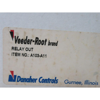 Veeder-Root A103-A11 Danaher Controls Relay Out Module A103A11