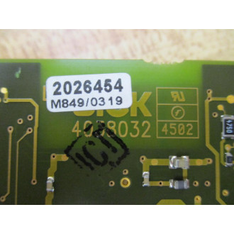 Sick 4038032 Receiver Board 2026454 - Used