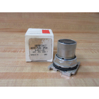 Cutler Hammer 10250T2417 Roto-Push Operator Button