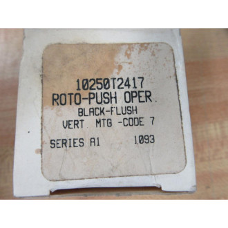Cutler Hammer 10250T2417 Roto-Push Operator Button