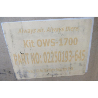 Sullair 02250193-645 Service Kit OWS-1700