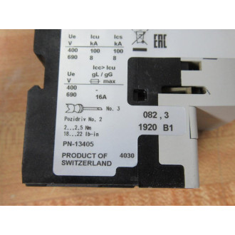 Allen Bradley 140M-C2T-B16 Motor ProtectorCircuit Breaker 140MC2TB16 Ser. C