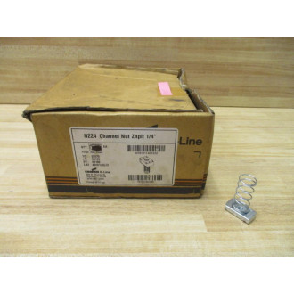 CooperB-Line N224 14" Channel Nut 224 (Pack of 67)