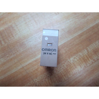 Omron G2R-2-S(S) 24V Relay G2R-2-S(S)24V AC Coil 24VAC - Used