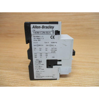 Allen Bradley 140M-C2N-B25 Manual Motor Controller Ser.B,W140M-C-AFA20 - Used