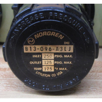 Norgren B13-096-A3LJ Combination Unit B13096A3LJ