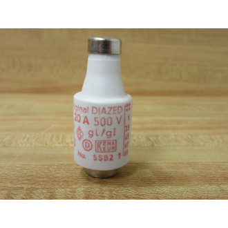 Siemens 5SB27 Bottle Fuse 20A-500V (Pack of 18) - New No Box