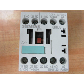 Siemens 3RH1122-1AM20 Contactor 3RH11221AM20 - New No Box