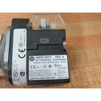 Allen Bradley 800T-FXNQH2AA7 Push Pull Switch
