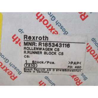 Rexroth Bosch R185343116 R.runner Block CS