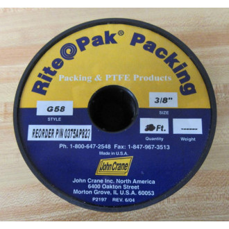 John Crane 0375AP823 Mechanical Packing - Used