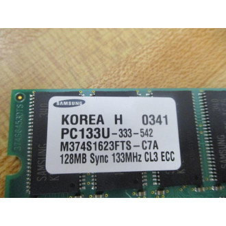 Samsung PC133U-333-542 PCSDRAM PC133U333542 M374S1623FTSC7A w18 Chips - Used