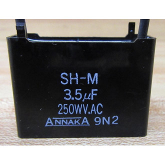 Annaka SH-M Capacitor SHM 3.5uF 250 WV.AC - Used