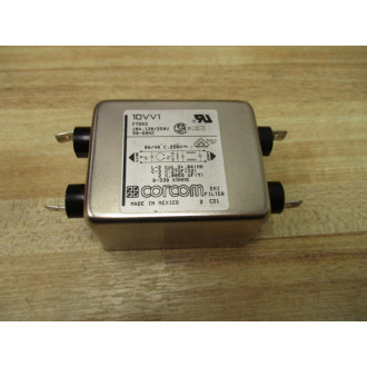 Corcom 10VV1 RFI Power Line Filter F7252 - Used