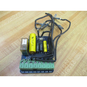 SIEI ECS1324-1 FEy8-1 Board ECS13241 w7-Wire Leads - Used