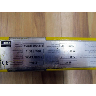 Sick Optic FGSE 900-211 Light Curtain Receiver 1 012 786 - Refurbished