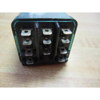 Midtex 157-23C200-24V Aemco 157-23C200-V DC Relay 24VDC - Used