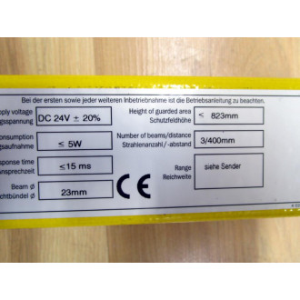 Sick Optic MSLE03-24011 Light Curtain Receiver 1 015 618 - New No Box