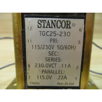 Stancor TGC25-230 Line Reactor Transformer TGC25230
