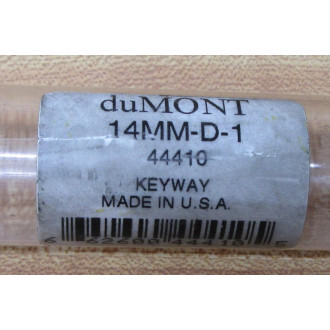 DuMont 44410 Keyway Broach WO Shims - New No Box