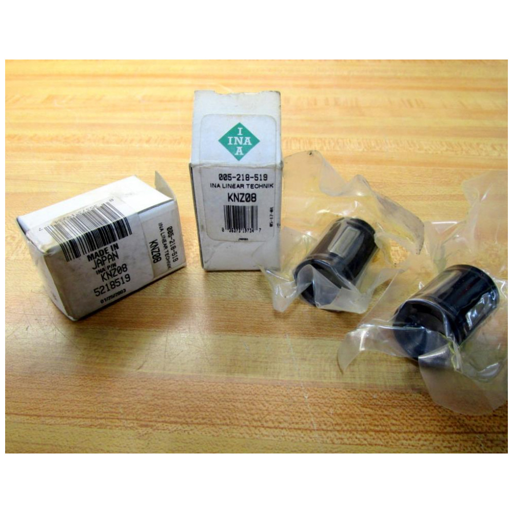 INA KNZ08 Linear Bearing 005-218-519 5218519 (Pack of 2) INA KNZ08 Linear Bearing 005-218-519 5218519 (Pack of 2)