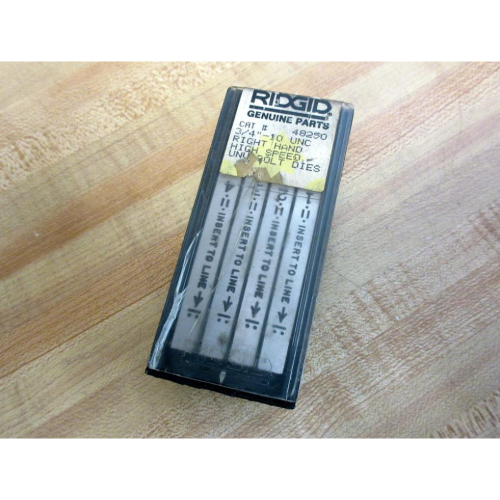 Rigid Tool 48250 Pipe Dies