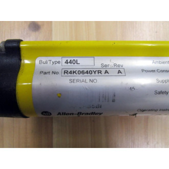 Allen Bradley 440L R4K0640YR Light Curtain Receiver 440LR4K0640YR - Used