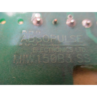 Absopulse Electronics MIW150 ACDC Power Supply Board 2 Chipped Dividers - Used