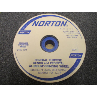 Norton 60787 Alundum Grinding Wheel