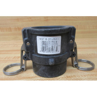 1-12" D Cam & Groove Coupling 112D (Pack of 6) - New No Box