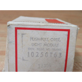 Cutler Hammer 10250T63 Eaton Push-Pull Light Module wo Bulb