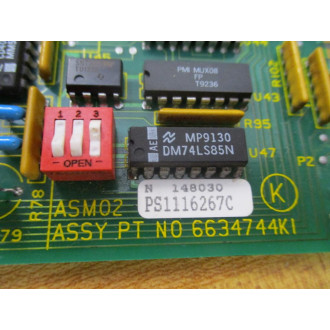 ABB Bailey 6634744K1 PC Board NASM02 - New No Box