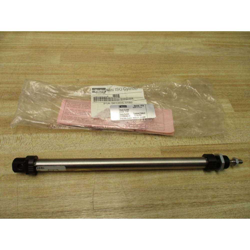 Parker P1A-S012DS-0160 Pneumatic ISO Cylinder P1AS012DS0160