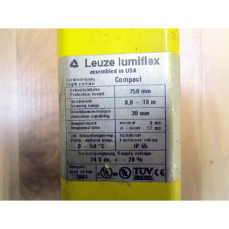Leuze CR30-750 MS4000 Safety Light Curtain Receiver CR30750MS4000 - Used